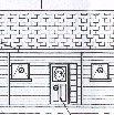 Front and back elevations.