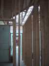 Looking through the mudroom to the garage.